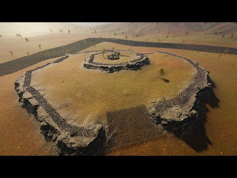 150.000 Orcs vs 10.000 Elves | Epic Fantasy Battle Simulator