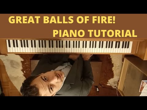 Great Balls Of Fire! Piano Tutorial