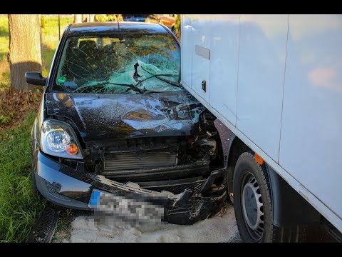 Schwerer Auffahrunfall auf der Ortsverbindung zwischen Kremmen und Amalienfelde