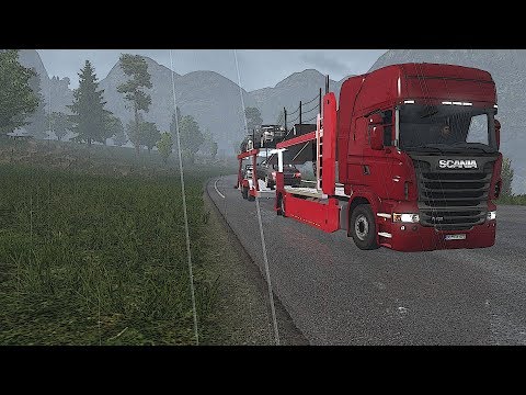 ETS2 - Scania Car Transporter / Autotransporter - (Euro Truck Simulator 2) / Steering Wheel