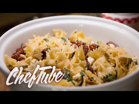 Comment faire une Salade de Pâtes Italienne à la Roquette - Recette dans la description