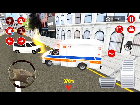 American Ambulance Emergency Simulator 2020 #1 - Android Gameplay HD