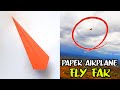 How to fold the world record paper airplane