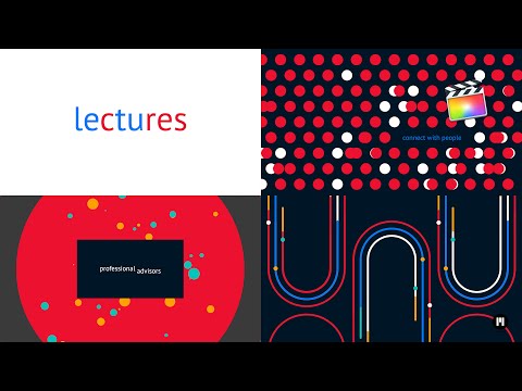 Conference Ad Modular Template for Apple Motion & FCPX - MotionVFX