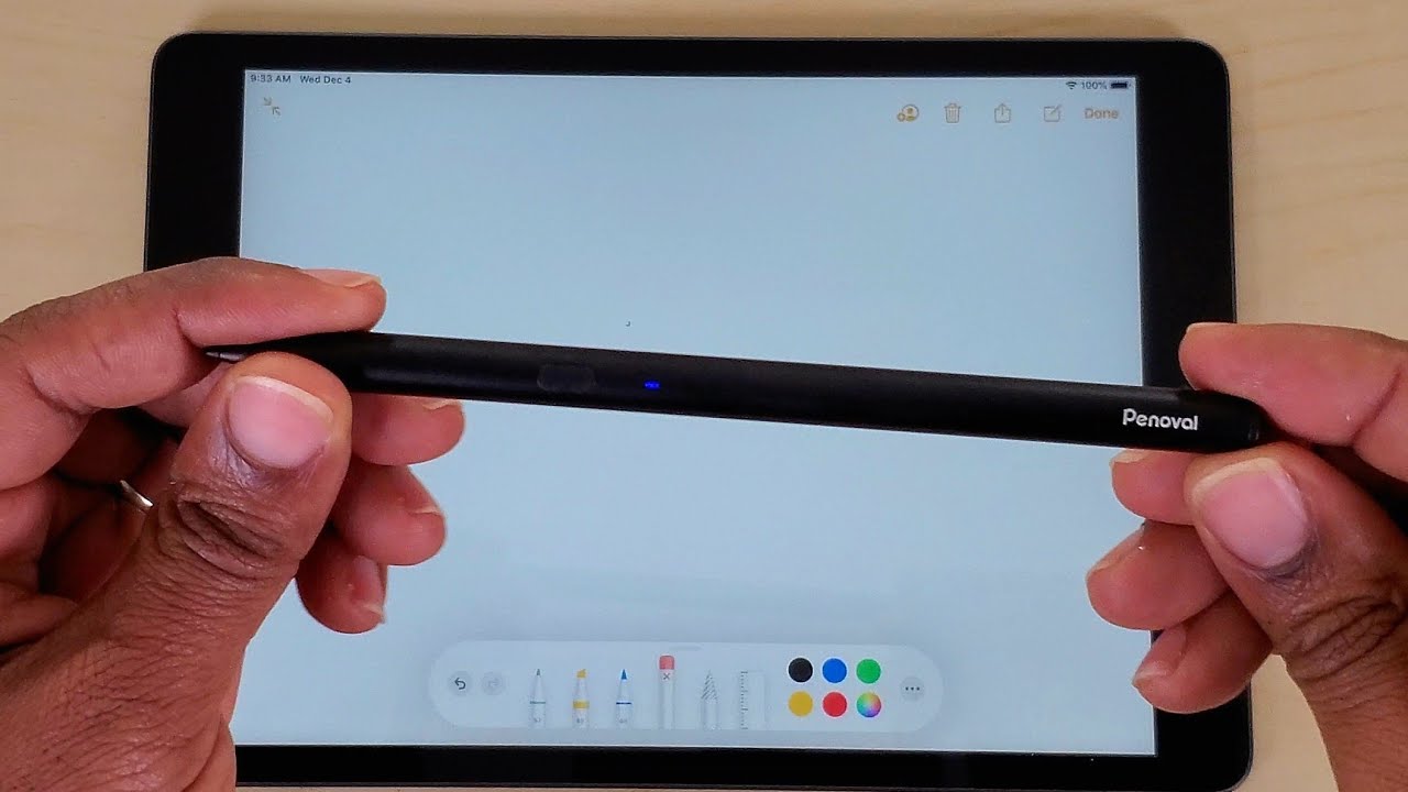 iPad 10.2 (7th gen) Apple Pencil Alternative: Penoval Pencil