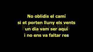 Txarango - Mil Ocells ft Jarabe de Palo karaoke