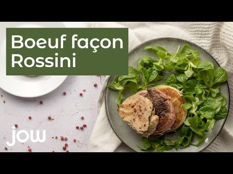 Bœuf façon Rossini