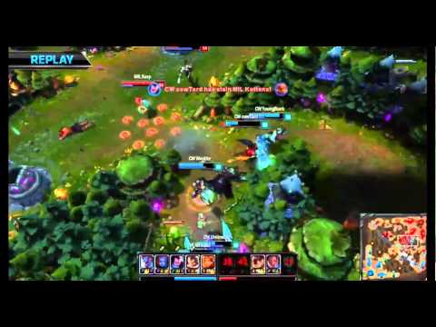 CW vs  MIL LCS 2014 W1D2 SUMMER SPLIT