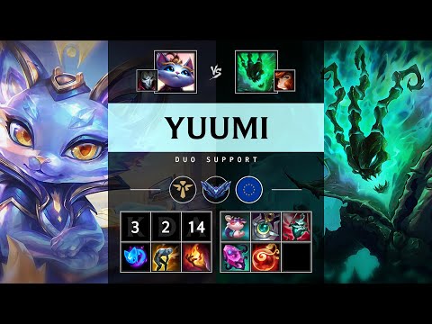 Yuumi Support vs Thresh - EUW Diamond Patch 25.07