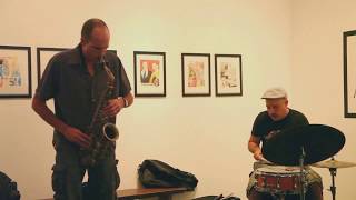 Rob Brown & Juan Pablo Carletti - at culturefix, NYC - Sep 4 2012