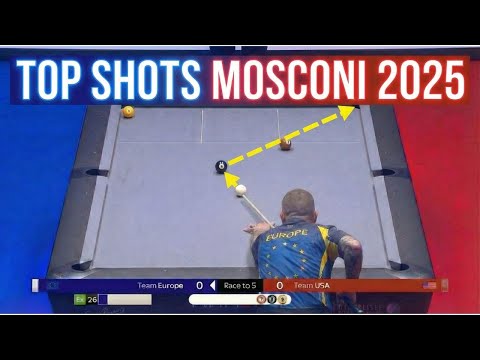 MOSCONI CUP 2025 | Best Shots Compilation