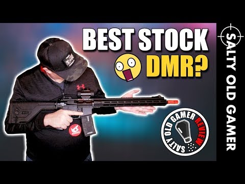 ICS CXP MMR DMR Airsoft Unboxing and Review | SaltyOldGamer Airsoft Review