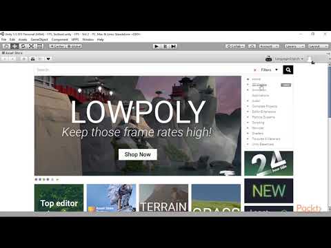 Building an FPS Game with Unity and UFPS Obtaining Weapon Model | packtpub com