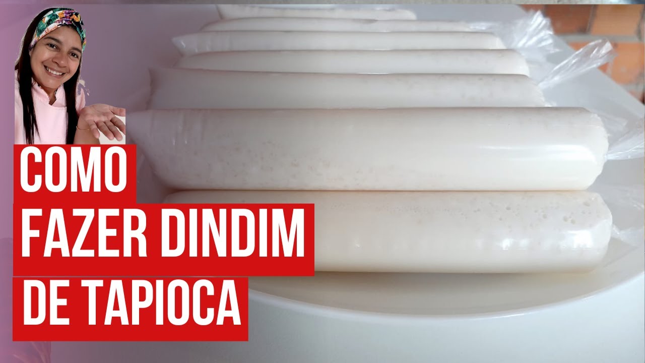 COMO FAZER DINDIM DE TAPIOCA \ GELADINHO