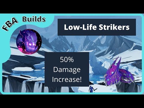 Dauntless Builds - Low Health - High Damage Strikers! Under 20% Health! Strikers Build