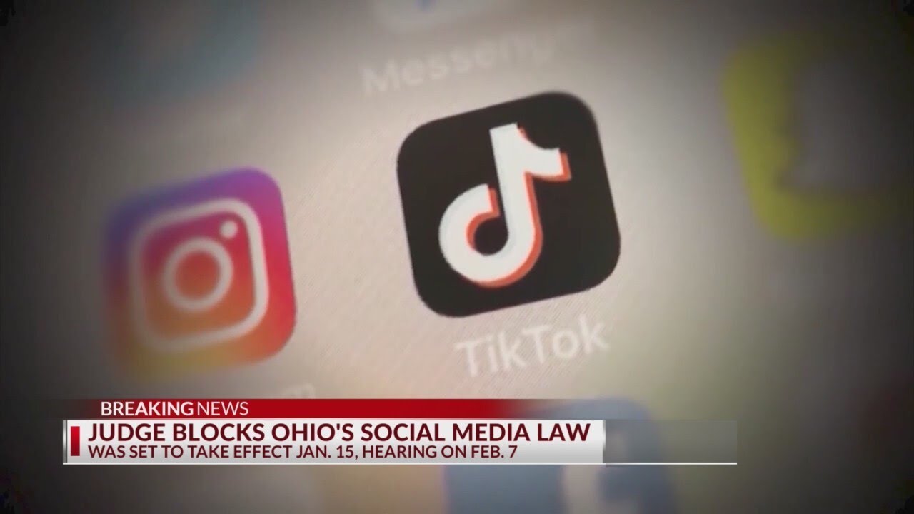 Ohio’s social media parental consent law temporarily blocked by judge