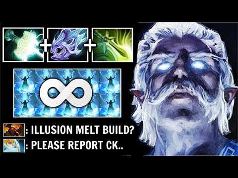 SUPER GOD BUILD Mjollnir + Butterfly Zeus Max Attack Speed Melt Illusions  vs Naga Late Dota 2