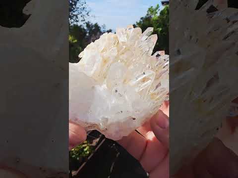 💎 Křišťálová drúza - Peñas Blancas, Kolumbie www.esmeraldas.cz #quartz #kremen #mineralcollection