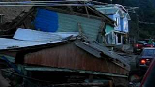 preview picture of video 'Coliumo-VIII Región Destrucción después del terremoto'