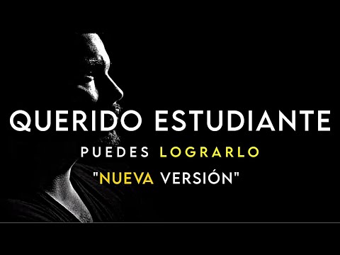 QUERIDO ESTUDIANTE | LA MEJOR Motivación para ESTUDIAR y EXÁMENES 📚