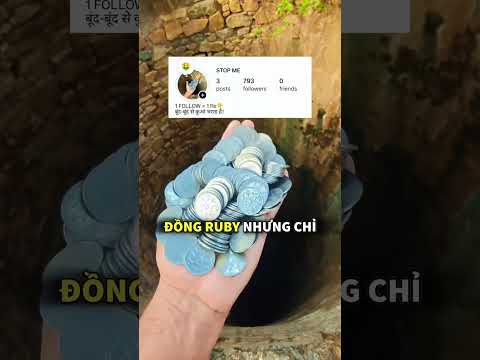 Thử thách lắp cái giếng bằng những đồng xu 🪙 🤯
