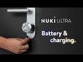 Nuki Smart Lock Ultra Battery And Charging