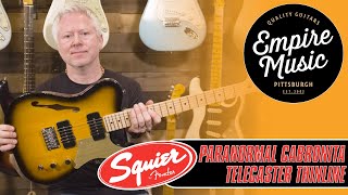 Video thumbnail for Squier Paranormal Cabronita Telecaster Thinline - EMPIRE MUSIC by Empire Music