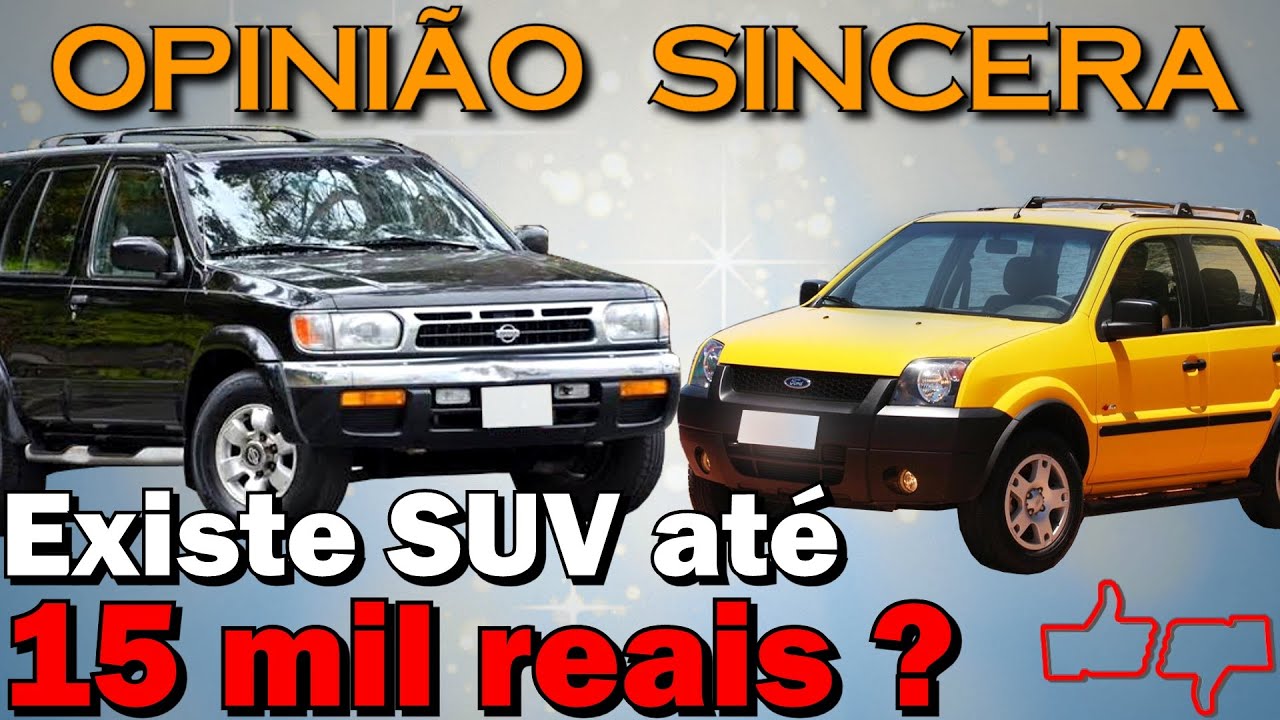 SUV bom até 15 mil reais - Isso existe? Sim, e nós vamos mostrar alguns que valem a pena comprar