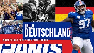 Global Markets Program: Giants Announce International Marketing Rights in Germany