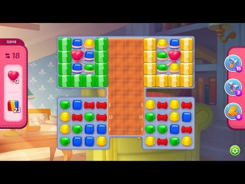 Homescapes Level 12846 No Boosters Gameplay #Bubunka