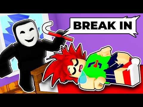 WORST NIGHTMARE? They Broke Into Our House in Roblox!! (Break in)
