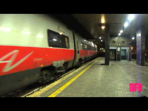 Frecciarossa e Frecciargento a Roma Termini.