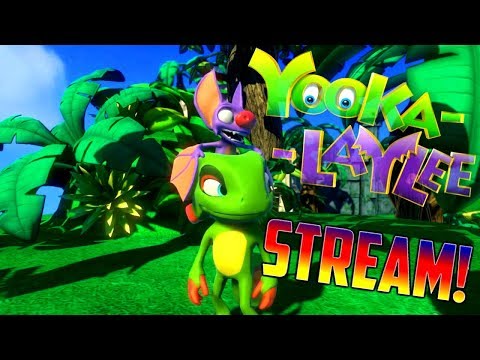 Yooka Yaylee Blind Stream! 1 - Finally
