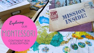 Highlights Magazine Top Secret Adventures|Montessori Continent Boxes #montessoriwithhart