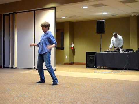 Tadge dancing to "Pretty Boy Swag"