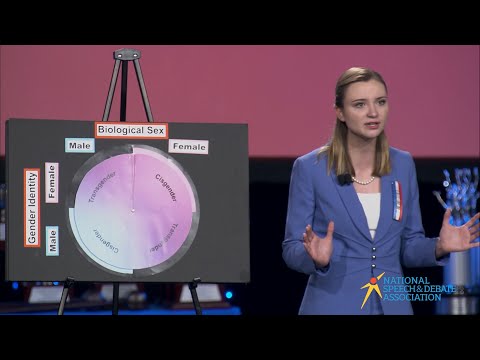 Andrea Schiefelbein "Beyond Pink and Blue" - Informative Speaking - Nationals 2019