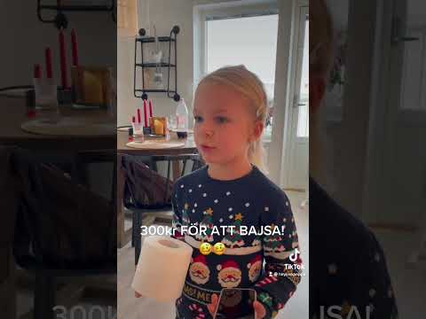 300kr för att bajsa! Världens dyraste toalettbesök #haha #rolig#tiktokvideo#Följ#HaylieoPappa#bajsar