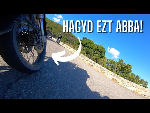 Emiatt a kezdő hiba miatt esik el egy csomó motoros kanyarban🤦‍♂️