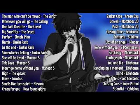 Maroon5, Script, Linkin Park, Simple Plan, The Calling | All Time Favorite Alternative Rock Songs