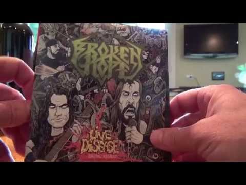 BROKEN HOPE - 'Live Disease' Unboxing the package!