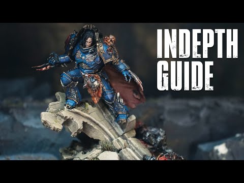 Konrad Curze Primarch of the Nightlords || How to Paint
