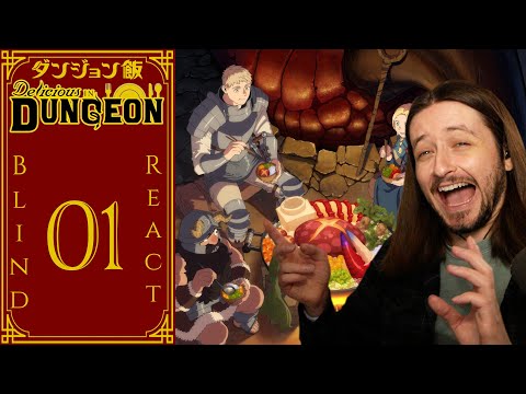 Teeaboo Reacts - Dungeon Meshi Episode 1 - Race: Human | Class: Chef