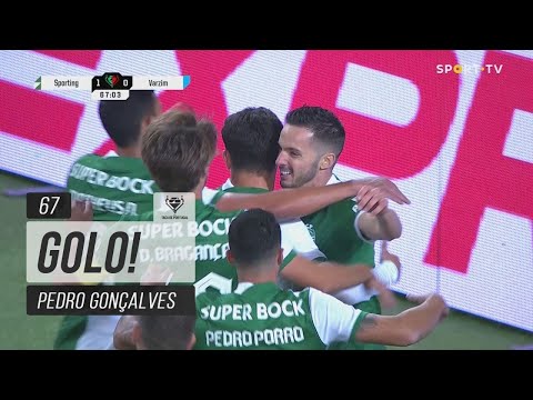 Goal | Golo Pedro Gonçalves: Sporting (1)-0 Varzim SC (Taça da Portugal 21/22)