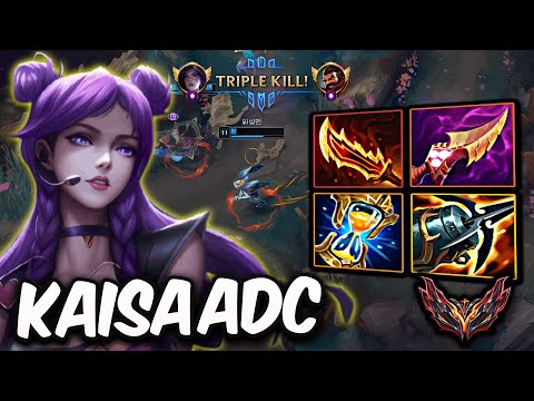 Kaisa vs Senna ADC ( 21/3/8 ) - Korea Grandmaster Patch 25.14 ✅