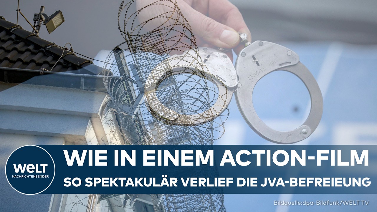 ESSEN: Wie in einem Action-Film  – So spektakulär verlief die Befreiung des JVA-Häftlings