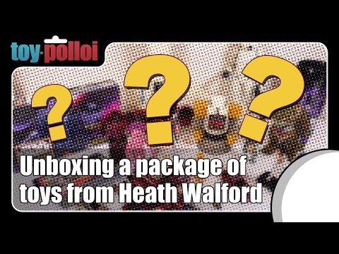 Unboxing a package of vintage toys from  Heath Walford - Toy Polloi