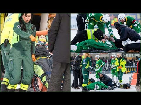 HÖG SKADOR AV DAVID PIZZONI-ELVFING"HAMMARBY" I MATCH OF ELITSERIA S "EDSBYN"