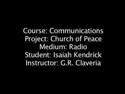 Church of Peace Radio Advertisement