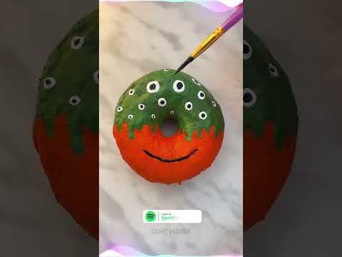 MONSTER DONUT With Surprise🍩😛||🎧"Sue Dj, Polar  - Busy Bee” on Spotify (link in the comments)