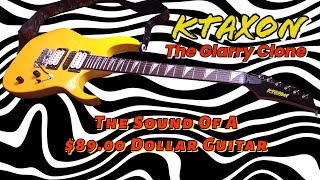 Video thumbnail for A Budget Guitar under 100 Dollars That is Truly Amazing - The Glarry 170 Clone by Ktaxon by FULTON STREET BEATS